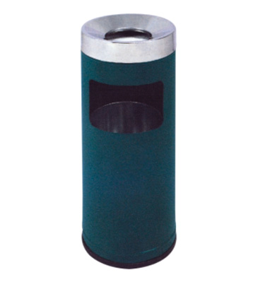 室內烤漆斜蓋鐵皮果皮箱